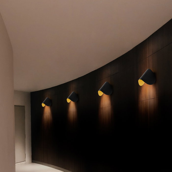 Opviq Heybe - 13623 Lámpara de pared negra de metal Opviq Heybe - 13623 Lámpara de pared negra de metal